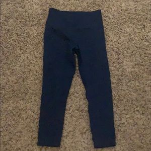 zyia active navy leggings 25 inch